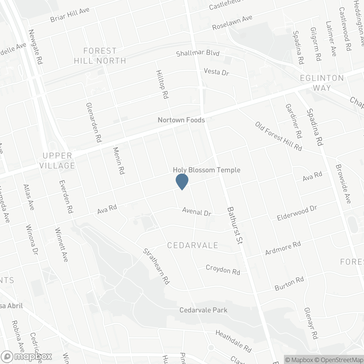 96 AVA ROAD, Toronto, Ontario M6C 1W1